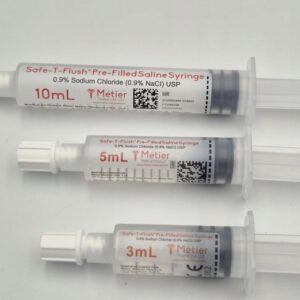 Sól fizjologiczna NaCL w strzykawce 5ml 1szt Metier